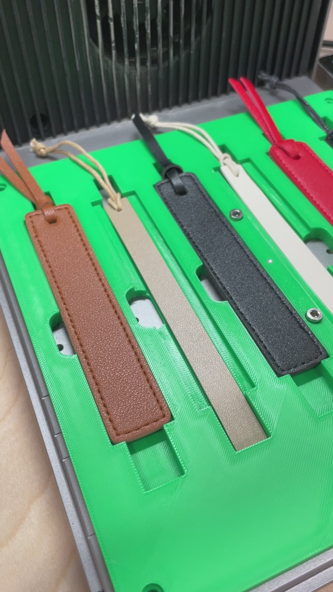 Leather Bookmark Engraving Jig for xTool F1 Ultra | Samcraft
