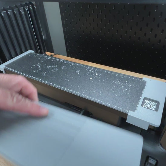 Video of the Carpenter Pencil Jig for eufyMake E1 UV Printer in use