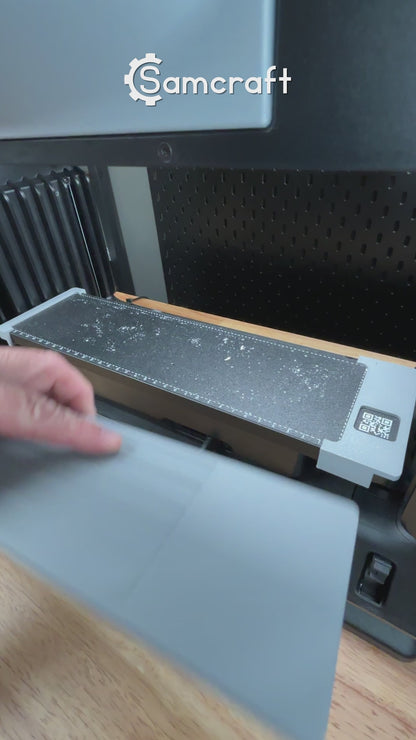 Video of the Carpenter Pencil Jig for eufyMake E1 UV Printer in use