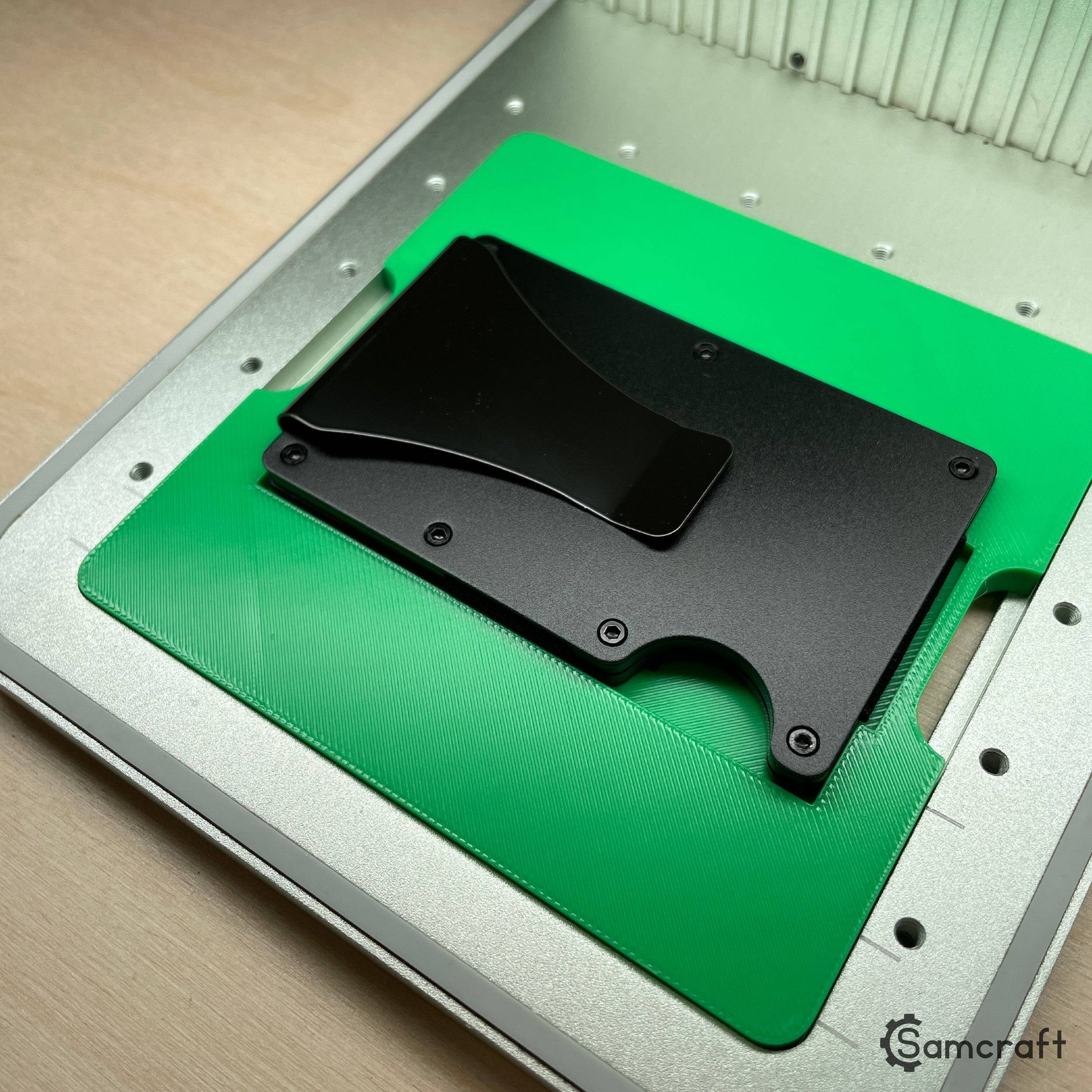 Metal Wallet Laser Engraving Jig for xTool F1 & F2 | Samcraft