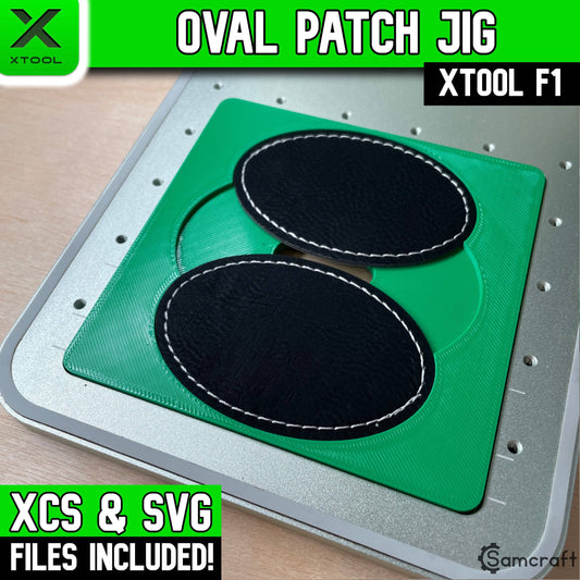 Oval Patch Jig - xTool F1