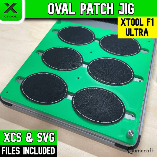 Oval Patch Jig - xTool F1 Ultra