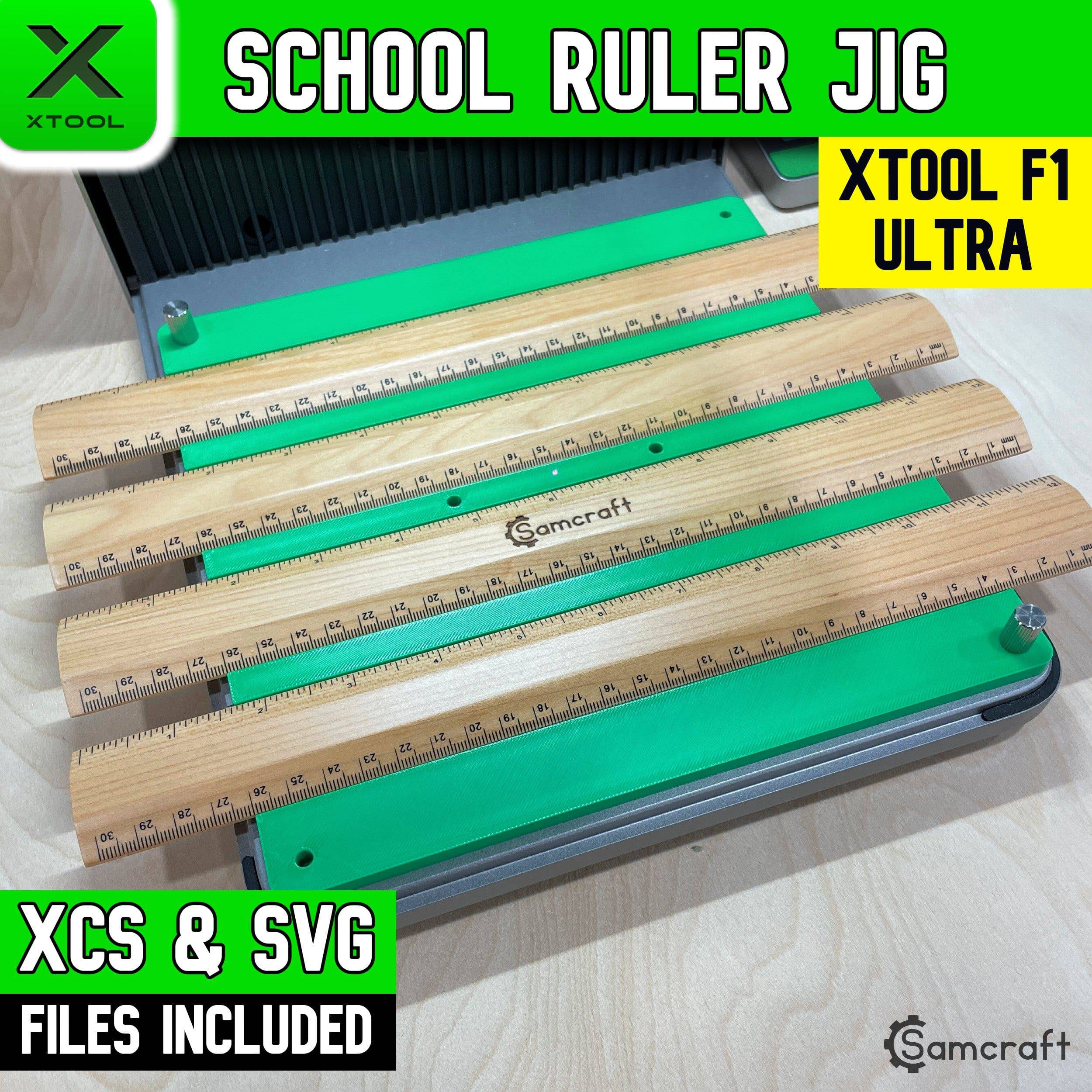 Ruler Jig - xTool F1 Ultra | Samcraft