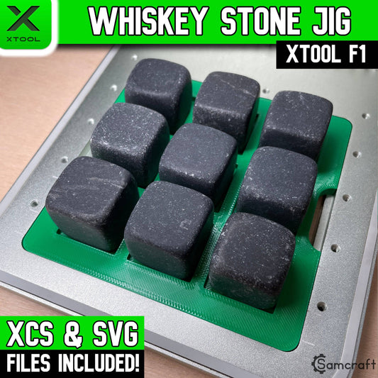 Whiskey Stone Jig - xTool F1