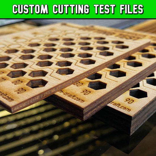 xTool Laser Test File Kit – Engraving, Cutting & Grayscale | Samcraft