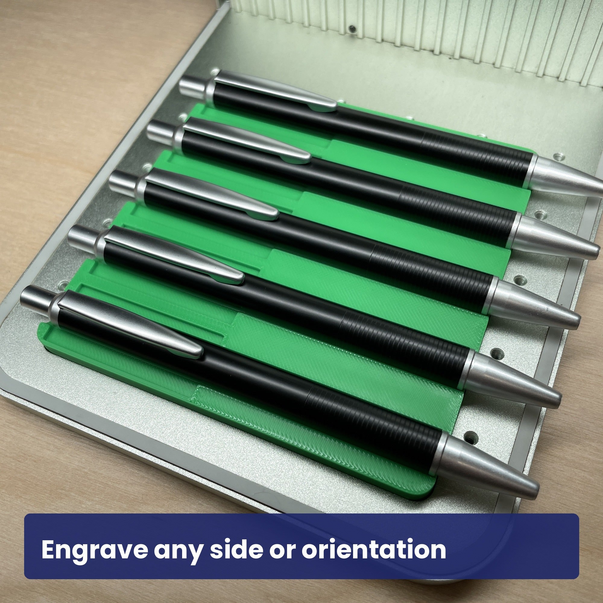 Pen Laser Engraving Jig for xTool F1 & F2 | Engrave 5 Pens at Once