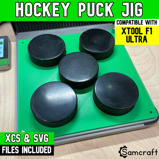 Hockey Puck Jig - xTool F1 Ultra