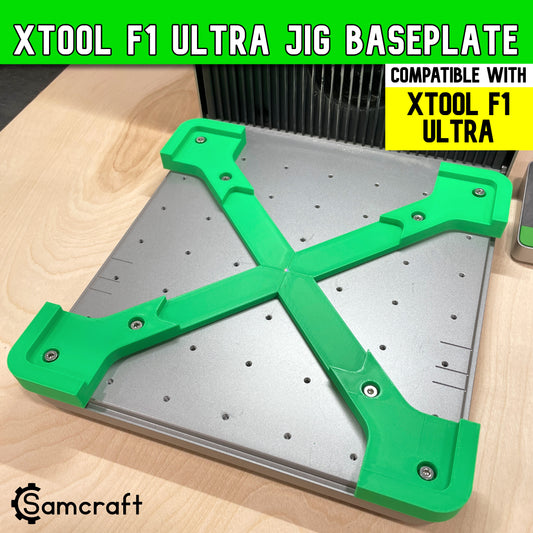 Jig Baseplate for xTool F1 Ultra Lasers