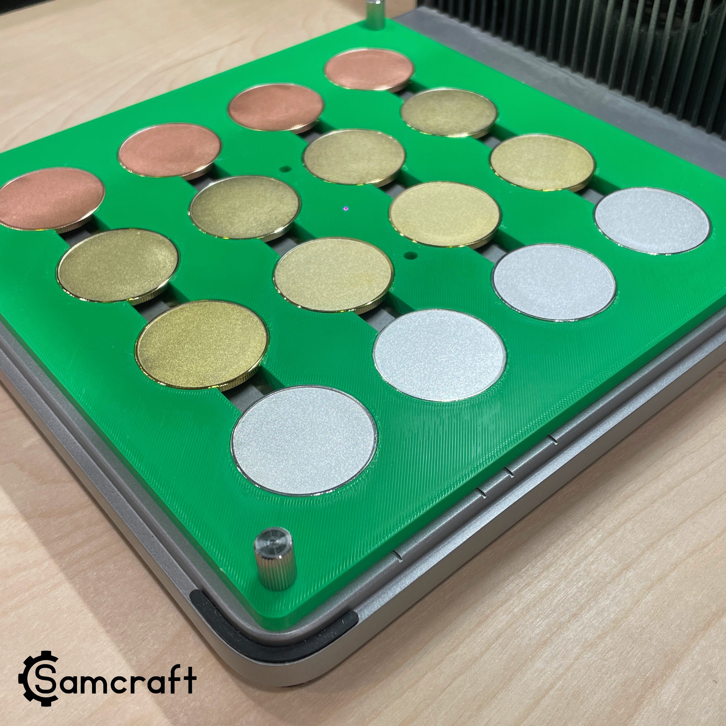 40mm Metal Coin Engraving Jig for xTool F1 Ultra | Samcraft